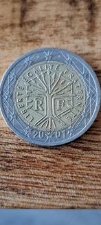 2 euro munt 2001 RF, Postzegels en Munten, Ophalen, Frankrijk, 2 euro