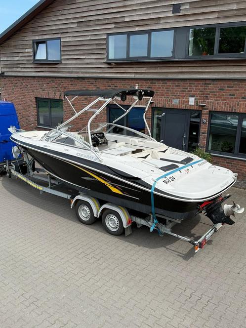 Four winss 220 horzion met trailer, Watersport en Boten, Speedboten, Zo goed als nieuw, 6 meter of meer, Benzine, 200 pk of meer