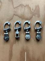 RVS Snap shackles with swivel NM, Watersport en Boten, Ophalen of Verzenden, Nieuw
