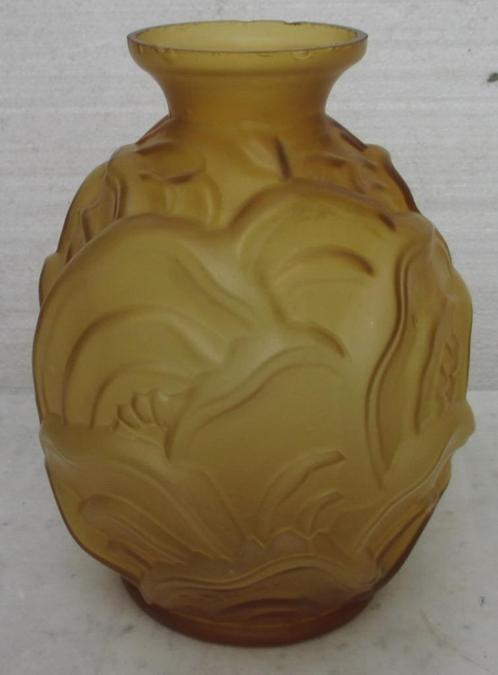Charles Catteau art deco glas vaas vr Scailmont, Antiek en Kunst, Antiek | Glas en Kristal, Verzenden
