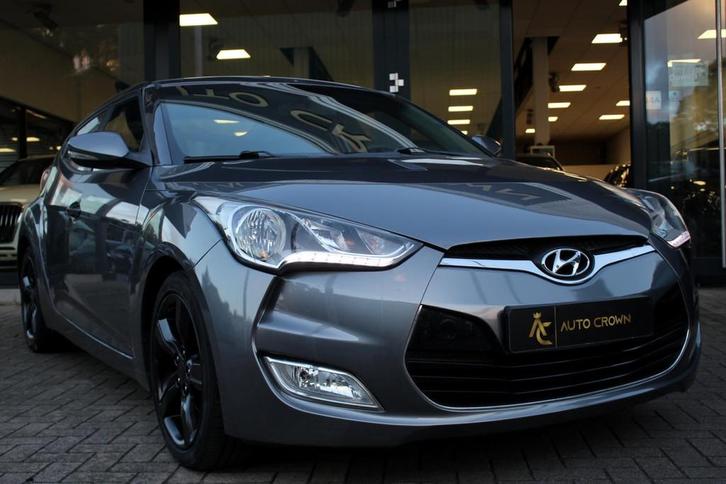 Hyundai Veloster 1.6 GDI i-Motion Automaat Navi Camera, Auto's, Hyundai, Bedrijf, Te koop, Veloster, ABS, Achteruitrijcamera, Airbags