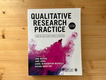 Qualitative Research Practice - 2e editie beschikbaar voor biedingen