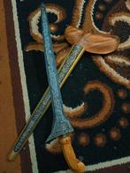 Antieke Keris Brojol Pamor Udan Mas Tiban Yogyakarta SVD32, Verzenden