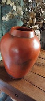 Mooie grote oude bloempot pot vaas, ., Rond, Ophalen of Verzenden, Zo goed als nieuw