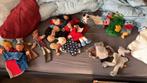 oude handpoppen , poppenkast poppen trullala en Burp, Ophalen of Verzenden, Gebruikt, Overige typen