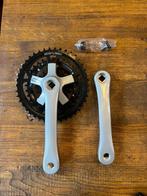 Sakae crankset 42-32-22, Ophalen of Verzenden, Zo goed als nieuw, Algemeen, Crankstel of Pedalen