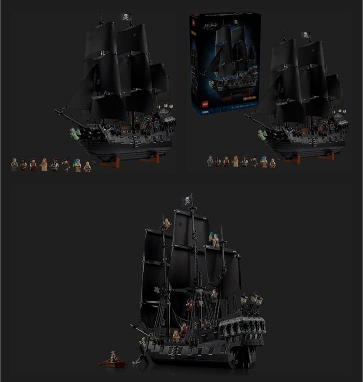 LEGO 10365 The Black Pearl - Pirates of the Caribbean, Kinderen en Baby's, Speelgoed | Duplo en Lego, Zo goed als nieuw, Lego