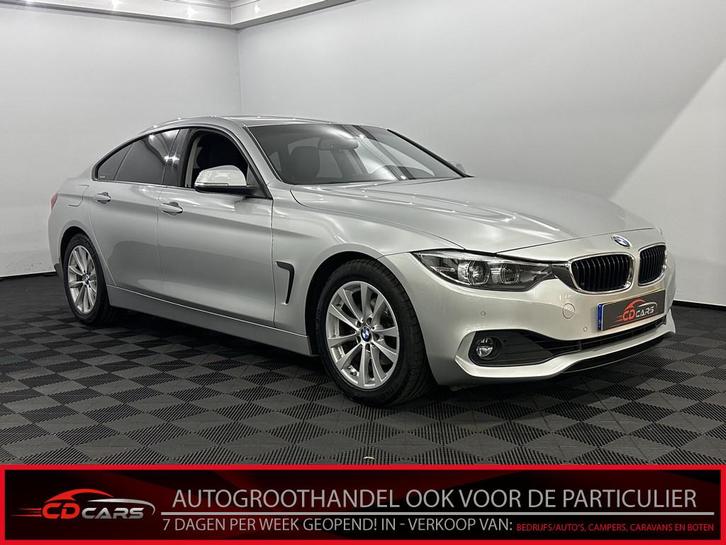 BMW 4 Serie Gran Coupé 420i High Executive Leer, Navi, Clim, Auto's, BMW, Bedrijf, Te koop, 4-Serie Gran Coupé, ABS, Airbags, Airconditioning