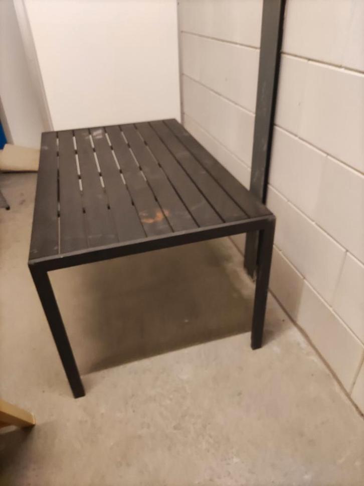 Tuintafel, Tuin en Terras, Tuintafels, Gebruikt, Rechthoekig, Ophalen