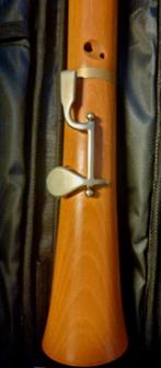 Moeck Tuju Tenorblokfluit - Barock Boring, Pinkklep., Ophalen of Verzenden, Zo goed als nieuw, Tenor, Met koffer, hoes of etui