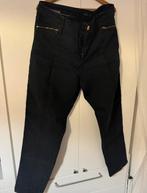 OVS Italia size 43 curvy black trousers golden zippers, Ophalen of Verzenden, Zo goed als nieuw, Zwart, Broek of Spijkerbroek