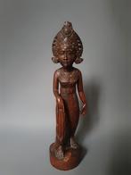 Oud Balinees houten beeld 1930 bali indonesie, Ophalen of Verzenden
