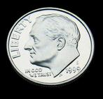 * 1999-S - USA  - One Dime - Proof - ZILVER ** UNC * SCHAARS, Verzenden, Noord-Amerika, Losse munt, Zilver