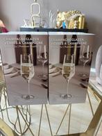 Gusta champagne glazen, Huis en Inrichting, Keuken | Servies, Glas of Glazen, Nieuw, Ophalen of Verzenden, Glas