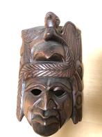 mexicaans houten masker, Ophalen of Verzenden