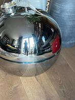 Zilveren bollamp, Huis en Inrichting, Lampen | Hanglampen, Ophalen, Gebruikt, Retro, Minder dan 50 cm