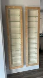 2 Bertby vitrinekasten, Ophalen, Overige materialen, Minder dan 50 cm, Zo goed als nieuw