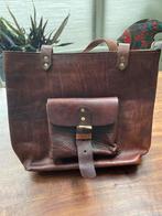 Leren Schoudertas Bruin, Ophalen of Verzenden, Gebruikt, Bruin, Schoudertasje