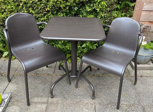 Aluminium tuin/terras set IKEA. Lichtgewicht., Tuin en Terras, Ligbedden, Gebruikt, Aluminium, Ophalen