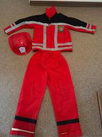 Brandweerpak carnaval - Maat 128, Ophalen, Gebruikt, 122 t/m 128, Jongen of Meisje