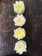 Drijfkaarsjes bloem NIEUW, Overige materialen, Wit, Nieuw, Ophalen of Verzenden