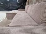 !!ACTIE!! Naduvi Hoekbank Galine New Links Beige, 250 tot 300 cm, Hoekbank, 150 cm of meer, Driepersoons