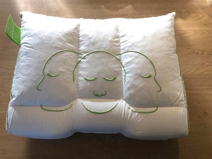 Z.g.a.n. Silvana Support hoofdkussen groen, Huis en Inrichting, Slaapkamer | Beddengoed, Zo goed als nieuw, Kussen, Eenpersoons