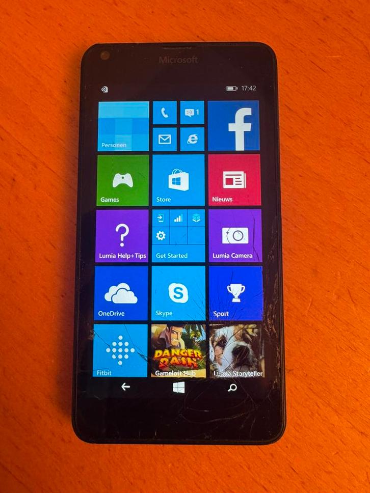 Microsoft Lumia - Defect scherm, Telecommunicatie, Mobiele telefoons | Overige merken, Gebruikt, Zonder abonnement, Zonder simlock