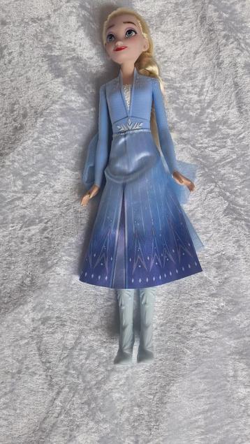 z.g.an. Elsa pop, Merk Hasbro, grote v. Barbie Frozen Disney beschikbaar voor biedingen