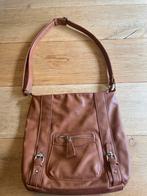 Lichtbruine Handtas - Herwalt, Sieraden, Tassen en Uiterlijk, Ophalen of Verzenden, Zo goed als nieuw, Bruin, Handtas