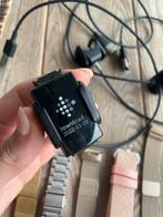 Fitbit Charge 4 met extra bandjes en opladers, Gebruikt, Zwart, Ophalen of Verzenden, Waterdicht