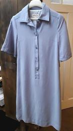 Te koop: Leuke Vintage jurk van het merk HI-sLAND MT: XS, Blauw, Ophalen of Verzenden, Maat 34 (XS) of kleiner, Gedragen