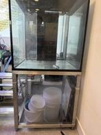 aquarium met tankdoorvoer zonder bioloog, Ophalen, Gebruikt, Leeg aquarium