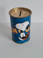 spaarpot in blik Snoopy - 1958-1965 united feature syndicate, Verzamelen, Ophalen of Verzenden, Zo goed als nieuw, Metaal of Blik