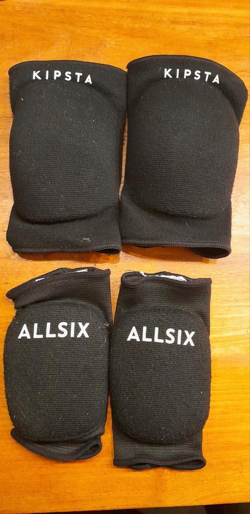 Knie- en elleboogbeschermers - Kipsta & Allsix, Sport en Fitness, Volleybal, Zo goed als nieuw, Bescherming, Ophalen of Verzenden