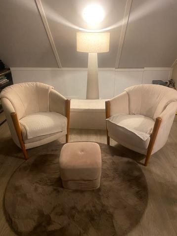Set van 2 fauteuils beschikbaar voor biedingen