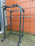 Power Rack met 140kg Bumperplates,Olympische Barbel, Bankje, Sport en Fitness, Overige typen, Gebruikt, Ophalen