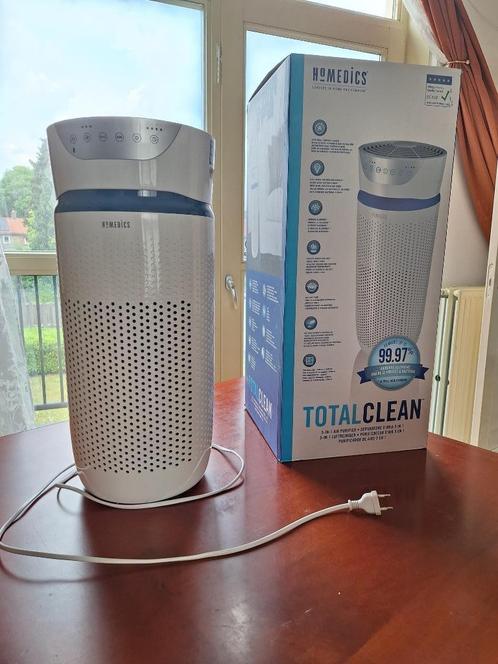 HoMedics Total Clean 5 in 1 Tower Medium Luchtreiniger ZGAN, Witgoed en Apparatuur, Luchtbehandelingsapparatuur, Zo goed als nieuw
