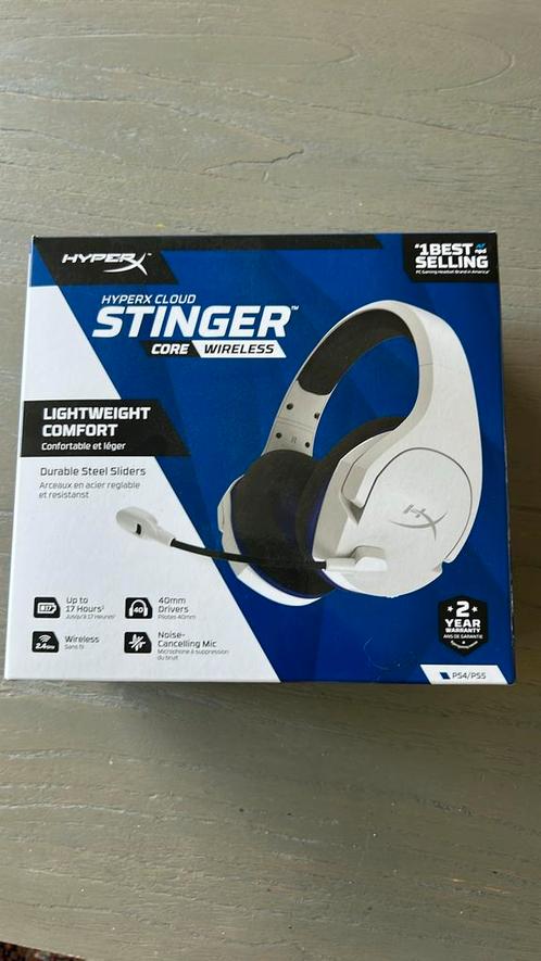 Hyperx cloud stinger core wireless. Nieuw/gesealed, Computers en Software, Headsets, Nieuw, Over-ear, Draadloos, Gaming headset