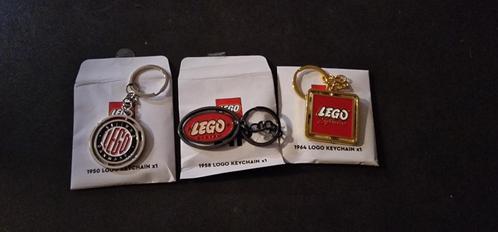 Nieuw: 3x Lego metalen sleutelhanger 1950 + 1958 + 1964, Kinderen en Baby's, Speelgoed | Duplo en Lego, Nieuw, Lego, Complete set