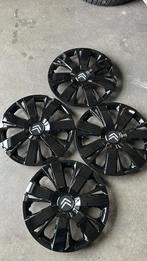 set zwarte citroën wieldoppen 15 inch 4 stuks, Auto diversen, Wieldoppen, Ophalen of Verzenden, Nieuw