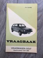 Vraagbaak VW, Volkswagen Golf 1 Diesel 1977-1980 P.H. Olving, Ophalen of Verzenden