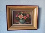 Jacques Vander Elst stilleven bloemen 'Petit vase aux roses', Antiek en Kunst, Kunst | Schilderijen | Klassiek, Ophalen of Verzenden