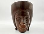 Afrikaanse Houten Mok, Antiek en Kunst, Ophalen of Verzenden