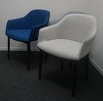 Vitra Softshell Vergaderstoel |  Eetkamerstoel | Blauw/Grijs, Stof, Gebruikt, Overige kleuren, Ophalen of Verzenden