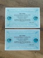 Ship's money 10 gulden biljetten, Postzegels en Munten, Bankbiljetten | Nederland, Ophalen of Verzenden, 10 gulden