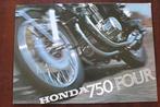 Honda 750 Four SOHC motorfiets verkoop folder disk brake, Motoren, Ophalen of Verzenden, Honda