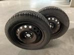 Winterbanden met velg - Uniroyal / Continental, Ophalen, Gebruikt, 15 inch, Banden en Velgen