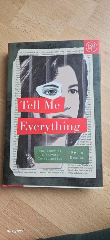 Tell me everything - Erika Krouse beschikbaar voor biedingen