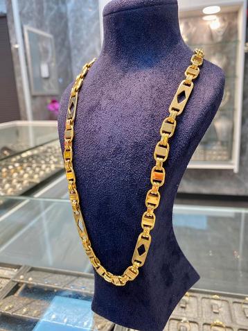 18K Gouden Kingsly Ketting beschikbaar voor biedingen